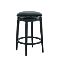 Beli Bar Stool Black with Black Seat Pad