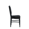 CKC Chair in Black with Black Seat Pad
