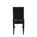 CKC Chair in Black with Black Seat Pad