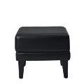 Infinito K Small Square Ottoman in Black