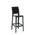 One More Please Bar Stool in Black