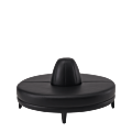 Infinito H Bullnose Sofa in Black