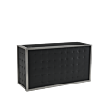 Unico DJ Booth - Steel Frame - Black Upholstered Panels
