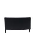 Infinito F Curved Sofa in Black