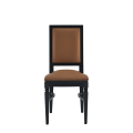 CKC Chair in Black with Caramel Seat Pad