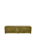 Rochelle Bench in Chartreuse Green Velvet