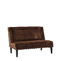 Dilano Sofa in Chocolate Brown Velvet
