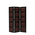 CKC Screen in Black and Claret Wine Panels