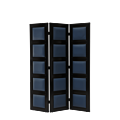 CKC Screen in Black and Cornflower Blue Panels