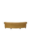 Chesterfield Curved Sofa in Gold