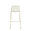 Gianni Square Bar Stool in Gold