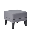 Sardinia Square Ottoman in Grey