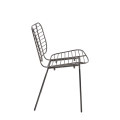 Gianni Chair in Gunmetal