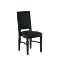 CKC Chair in Black with Hunter Green Seat Pad