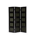CKC Screen in Black with Hunter Green Panels