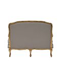 Paris Settee Sofa in Gold upholstered in Linen