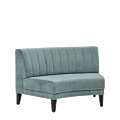 Infinito F Curved Sofa in Seafoam Green