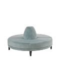 Infinito H Bullnose Sofa in Seafoam Green