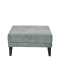Infinito L Large Square Ottoman in Seafoam Green