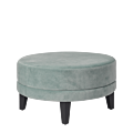 Infinito M Ottoman in Seafoam Green