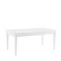 Sandstone Rectangular Dining Table in White