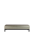 Classic Bench in Silver