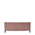 Infinito E Curved Sofa in Soft Pink