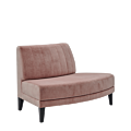 Infinito G Inverted Sofa in Soft Pink