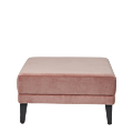 Infinito L Large Square Ottoman in Soft Pink