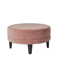 Infinito M Ottoman in Soft Pink