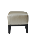 Classic Square Ottoman in Taupe