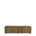 Rochelle Bench in Taupe Velvet