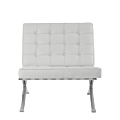 Barcelona Chair in White