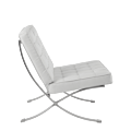Barcelona Chair in White
