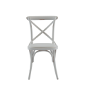 Coco Chair in White with White Seat Pad