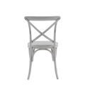 Coco Chair in White with White Seat Pad
