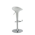 Flavio Bar Stool in White