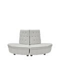 Fulcro Bourne Sofa in White