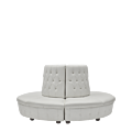Fulcro Bourne Sofa in White