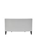 Infinito F Curved Sofa in White
