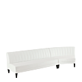 Infinito F Curved Sofa in White