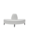 Infinito H Bullnose Sofa in White