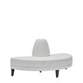 Infinito H Bullnose Sofa in White