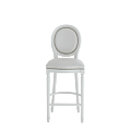 Olympe Bar Stool in White