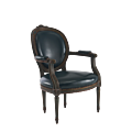 Azzurro Armchair in Jewel Green