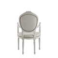 Baby Doll Round Armchair in White