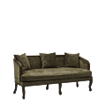 Berg Sofa Oak in Taupe