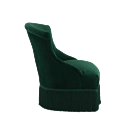 Boudoir Armchair in Emerald Green