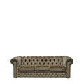 Chesterfield Carlyle Sofa 7ft in Velvet Taupe