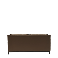 Charlton Taupe Leather Sofa